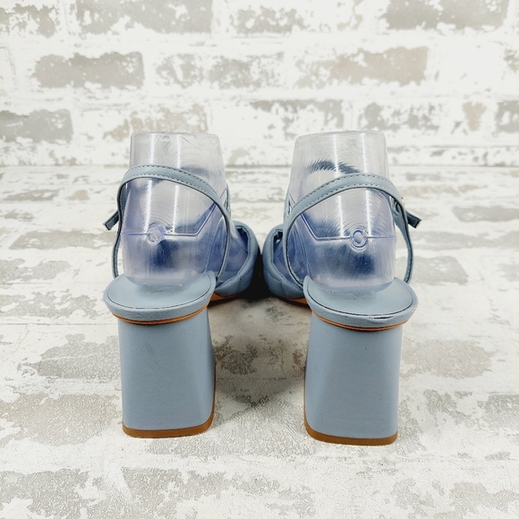 NEW Open Edit Austyn Quilted Summer Buckle Ankle Strap Sandal F570 - Picture 6 of 14